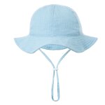 Chapeau seau en coton pour enfants de 3 a 12 mois, couvre - chef d'extrieur imprim pour garons et ...