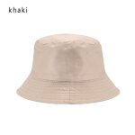 Chapeau seau panama couleur bonbon / hip hop feuille d'rable coton pliable mode d't soleil casquette ...