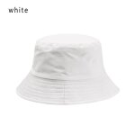 Chapeau seau panama couleur bonbon / hip hop feuille d'rable coton pliable mode d't soleil casquette ...