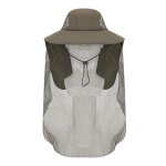 Chapeau de soleil chle avec protection solaire contre les moustiques, chapeau de soleil a bord accru, ...