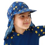 Chapeau de soleil d't pour bb, casquette de plage, anti - ultraviolets, bord large, accessoires de ...