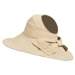 Chapeau de soleil pour femmes, a large bord, mode sauvage, pliable, vide, visi�re anti uv, pour la plage ...