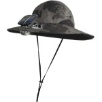 Chapeau de soleil a large bord avec ventilateur solaire, bob pour la pche et la plage en plein air, ...