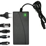 Chargeur trotinette electrique, 42v 2a adaptateur secteur alimentation chargeur, chargeur hoverboard, ...