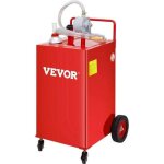 Chariot de carburant - vevor - 30 gallons - 4 roues - pompe de transfert manuelle - voitures - tondeuses ... Chariot de carburant - vevor - 30 gallons - 4 roues - pompe de transfert manuelle - voitures - tondeuses ...