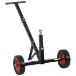 Chariot de remorque - duoku - capacit de charge de 272 kg - hauteur ajustable entre 42 cm et 56 cm - ...