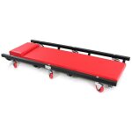 Chariot de visite mcanicien pour auto avec 6 grosses roulettes