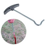 Chaud! 1pc camping tente piquets piquets extracteur extracteur enrouleur d'ongle crochet d�molition dissolvant ...