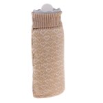 Chauffe - mains pour bouteille d'eau chaude housse bouillottes multifonctionnelle magideal l gray