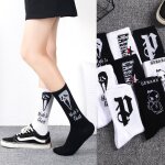 Chaussettes de basketball pour hommes et femmes, en coton, hip - hop, de sport, de haute qualité, harajuku, ... Chaussettes de basketball pour hommes et femmes, en coton, hip - hop, de sport, de haute qualité, harajuku, ...