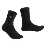 Chaussettes chauffantes d'hiver pour ski, cyclisme, polaire, tactiles - 1 paire 35 - 41