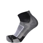 Chaussettes de course a pied - mico - mi - haute - compression - noir - unisexe