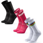 Chaussettes premium cyclisme, vlo sur route et vtt, respirantes, homme femme, 3 et 5 paires