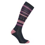 Chaussettes equitation femme imperial riding stripy sparkle 35 / 38 femme bleu