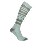 Chaussettes equitation femme imperial riding stripy sparkle 35 / 38 femme vert