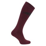 Chaussettes equitation euro - star lymee 35 / 38 mixte rouge