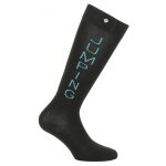 Chaussettes equithme  jumping  - couleur : noir / bleu, taille : 42 - 45