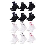 Chaussettes femme kappa mod�le tennis - assortiment mod�les photos selon arrivages - pack de 12 paires ...
