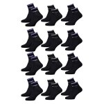 Chaussettes femme kappa mod�le tennis - assortiment mod�les photos selon arrivages - pack de 12 paires ...