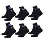 Chaussettes femme kappa modle tennis - assortiment modles photos selon arrivages - pack de 6 paires ...
