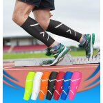 Chaussettes fines compressées en cuir de veau, 1 pièce, leggings en nylon, pour le basketball Chaussettes fines compressées en cuir de veau, 1 pièce, leggings en nylon, pour le basketball