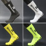 Chaussettes de football antid�rapantes unisexes rondes en silicone, pinces a ventouse, chaussettes de ...