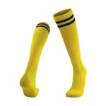 Chaussettes de football pour enfants, chaussettes de sport antidérapantes, longues, respirantes, a rayures ... Chaussettes de football pour enfants, chaussettes de sport antidérapantes, longues, respirantes, a rayures ...