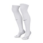 Chaussettes de football montantes nike dri - fit strike - blanc - 34 - 38