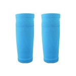 Chaussettes de football protection lombaire type inserts bleu l sans logo pour entra�nement et usage ...