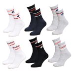 Chaussettes homme lotto tennis pack de 6 paires assorties Chaussettes homme lotto tennis pack de 6 paires assorties