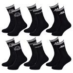 Chaussettes homme tennis kappa pack de 6 paires 0945