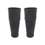Chaussettes de mollet de football a haute elasticit double couche, manches de jambe de compression de ...