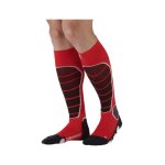 Chaussettes monnet ski freeride rouge