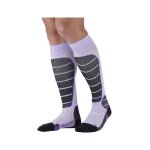 Chaussettes monnet ski freeride violette