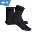 Chaussettes de plonge en noprne pour hommes et femmes, chaussures d'eau thermiques, bottes de natation ...