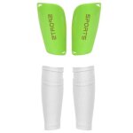 Chaussettes prot�ge - tibia de football + manchons prot�ge - tibia, maille respirante pour jeux de football ...