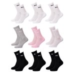 Chaussettes sport puma tennis crew junior pack de 9 paires crew junior girl
