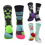 Chaussettes de sport unisexes pour hommes, 3 paires, pour cyclisme, v�lo de route, basket - ball