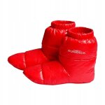 Chaussons en duvet chaussettes chaudes bottes de randonne lgres pour le camping rouge 28 cm