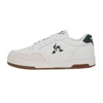 Chaussures basses cuir ou simili le coq sportif lcs master optical white / trekking green blanc - 46