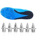 Chaussures de course en acier couleur argent, 120 pices, haut de gamme, 8mm, pointes d'arbre de nol, ...