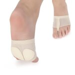 Chaussures de danse du ventre avant - pied ballet gymnastique danse pratique latine  ensemble de pieds ...