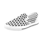Chaussures a enfiler football bleu sans lacets pour hommes et femmes, tendance mode en toile, baskets ...