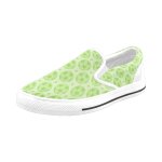 Chaussures a enfiler football vert sans couture sans lacets pour hommes et femmes, tendance mode en toile, ...