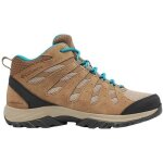 Chaussures femme columbia redmond iii mid waterproof - marron / bleu - 39 1 / 2