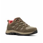 Chaussures femme columbia redmond iii waterproof - marron / corail - 36 1 / 2