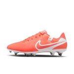 Chaussure de foot basse a crampons pour terrain gras nike tiempo legend 10 academy - rose - 41