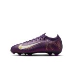 Chaussure de foot basse a crampons pour terrain sec nike jr. mercurial vapor 16 pro  kylian mbapp  ...