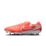 Chaussure de foot basse a crampons pour terrain sec nike tiempo legend 10 pro - rose - 40. 5