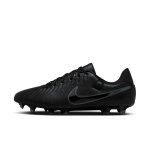 Chaussure de foot a crampons coupe basse multi - surfaces nike tiempo legend 10 academy - noir - 43